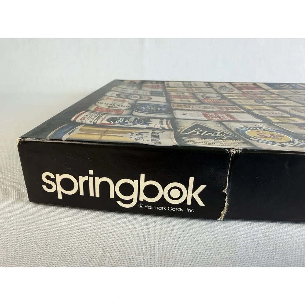Springbok What's Your Pleasure Beer Puzzle Over 500 Pieces Vintage Complete - Picture 11 of 16